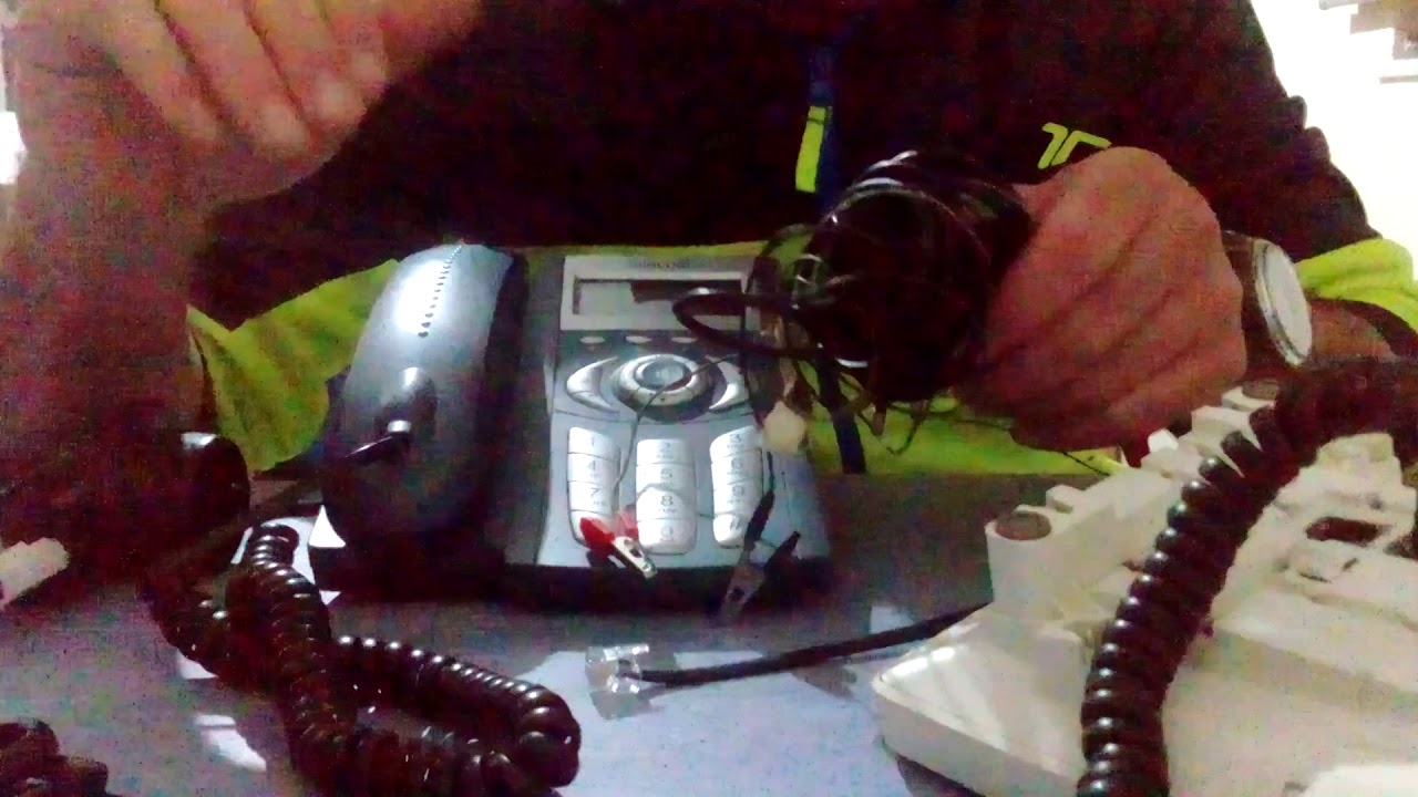 Como probar un teléfono fijo sin línea ( telefónica )