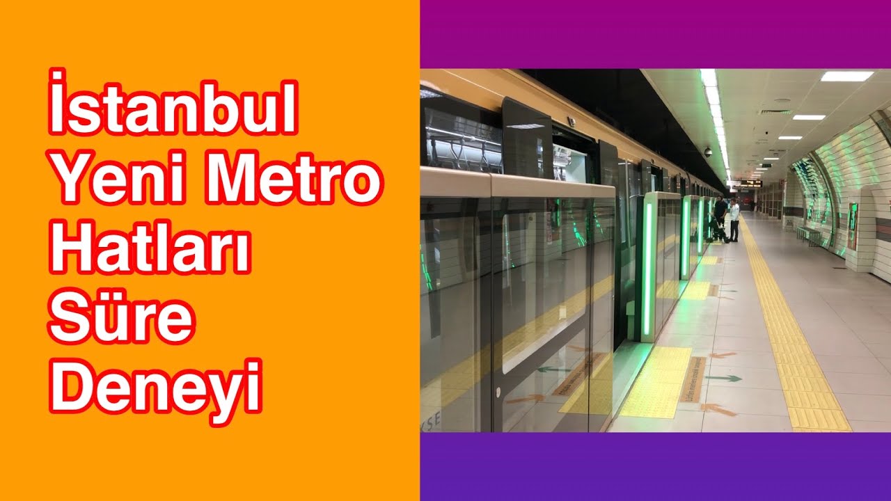 Kadıköy Yeni Metro Hatları | Yol Deneyi | Bostancı - Dudullu -M8 Hattı | VLOG | Ertan Turhan