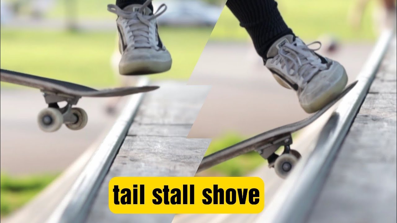 How to tail stall shove to tail on a Skateboard