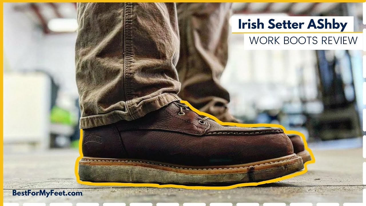 Обзор рабочих ботинок Irish Setter Ashby (испытания проводились на гладких бетонных полах)