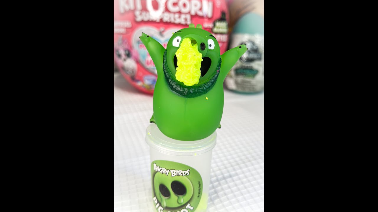 ASMR Unboxing SNOT nose leanord #asmr #satisfying #slime @Slick_Slime_Sam_Spanish