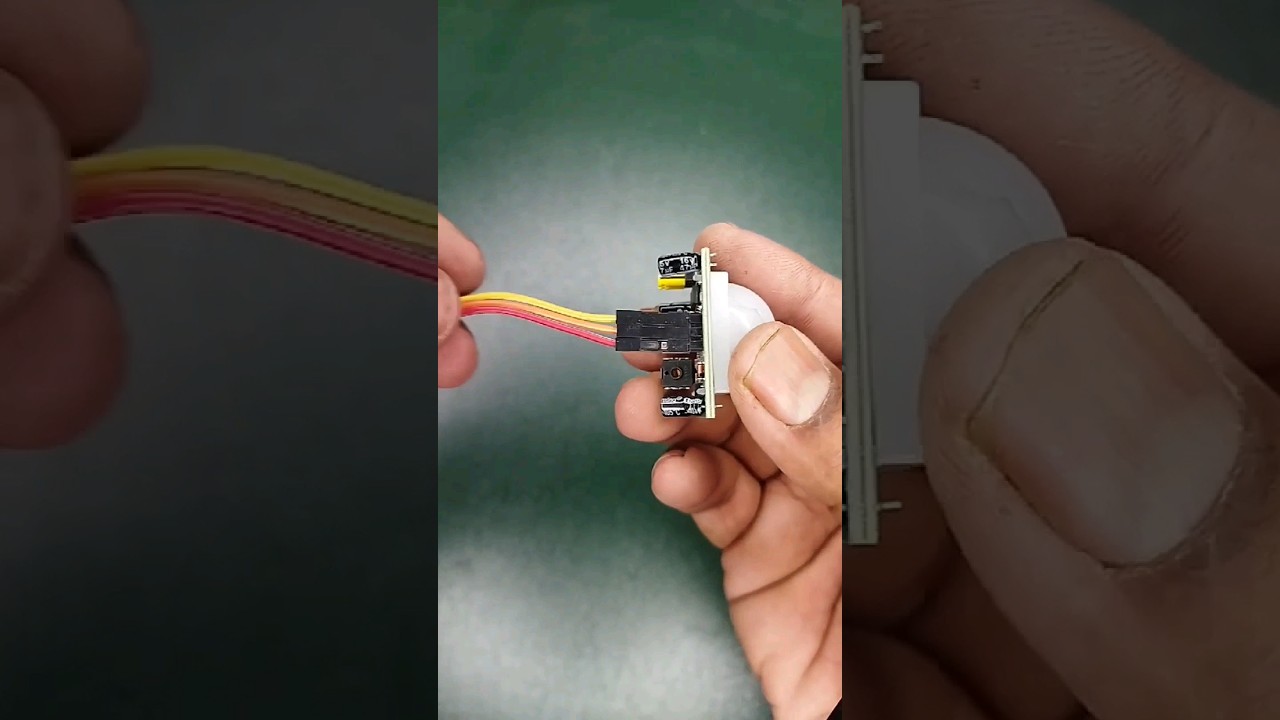 motion detector Pir sensor working