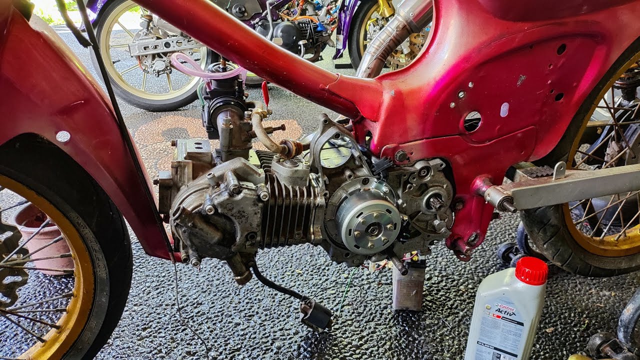 Part 4 C70 Mesin 180cc 4 Klep | Buat Saingan Daytona Anima 190cc 😂😂✌️