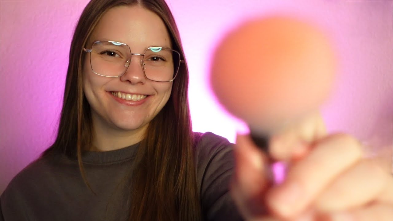 ASMR Face Brushing for RELAXATION 😴 | ft. Zinff Eyewear ​(50% off frames, 20% off lenses)