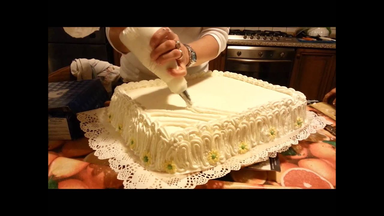 Torta chantilly per un diciottesimo compleanno