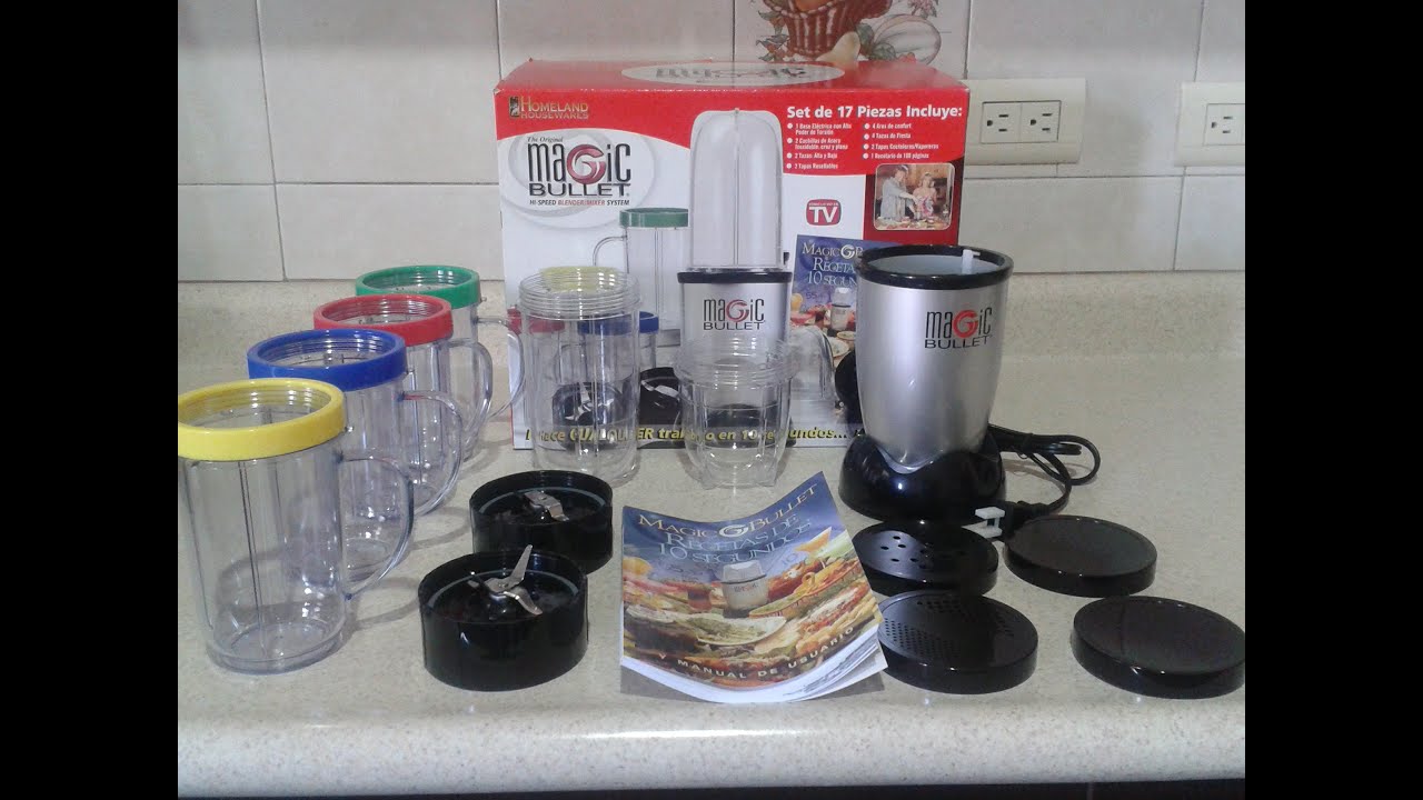 desempaquetado de magic bullet (reseña ,  unboxing )