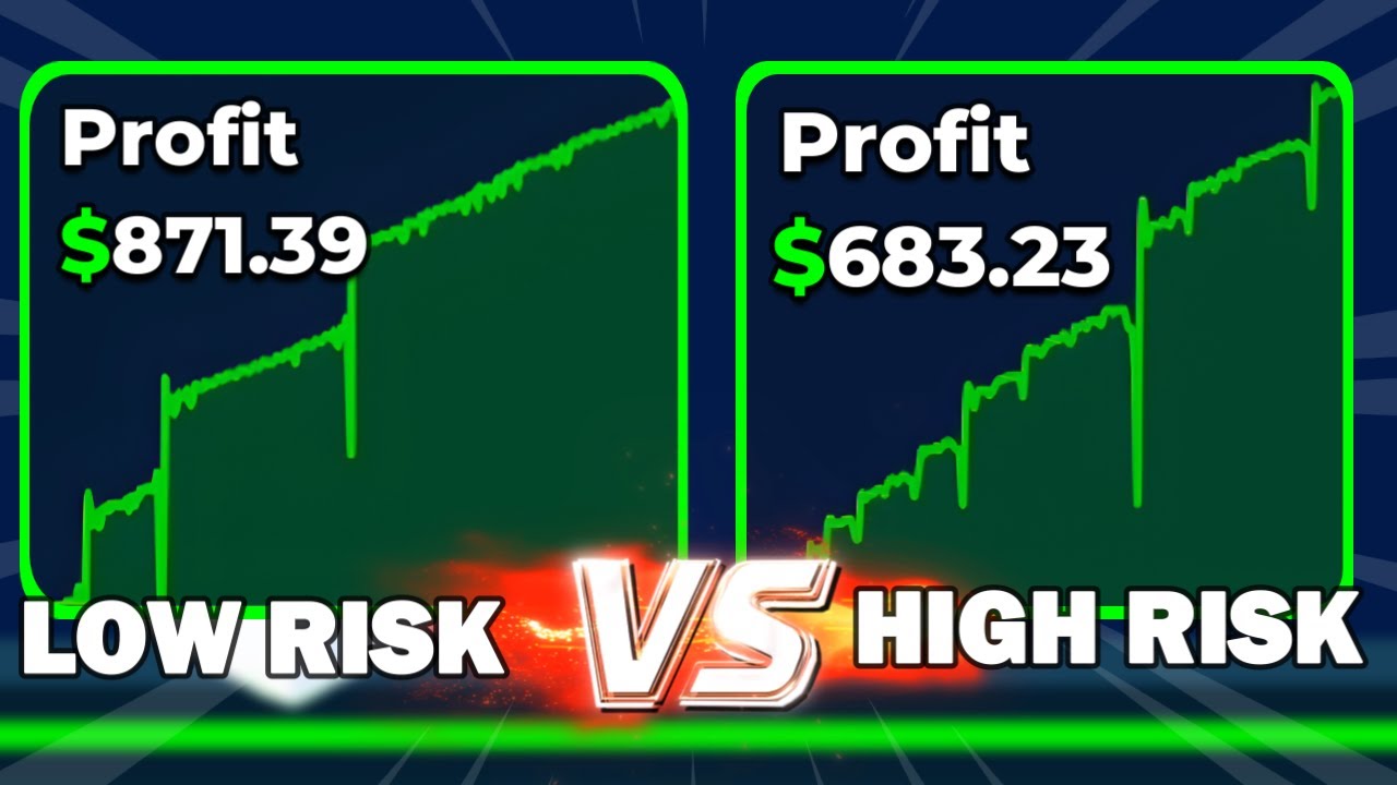INSANE LOW RISK DICE STRATEGY VS HIGH RISK ON STAKE!!