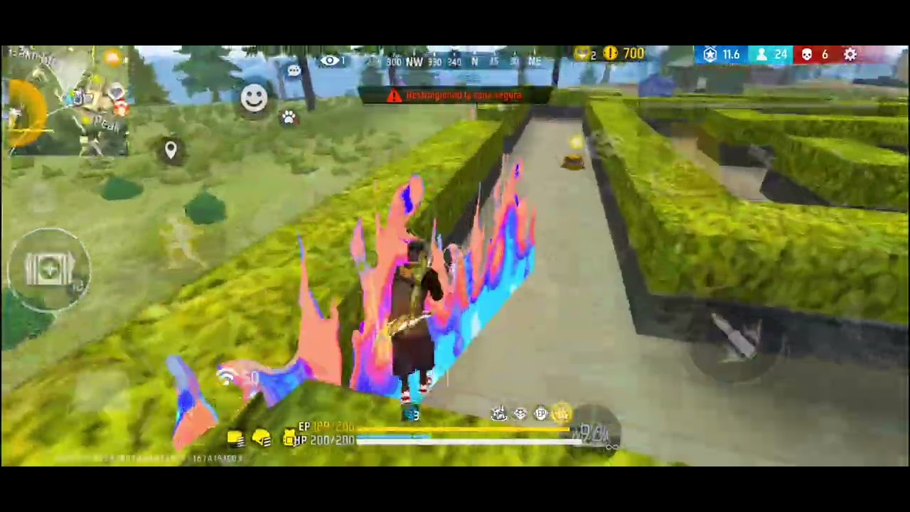 JUGANDO BR SOLO FREE FIRE 