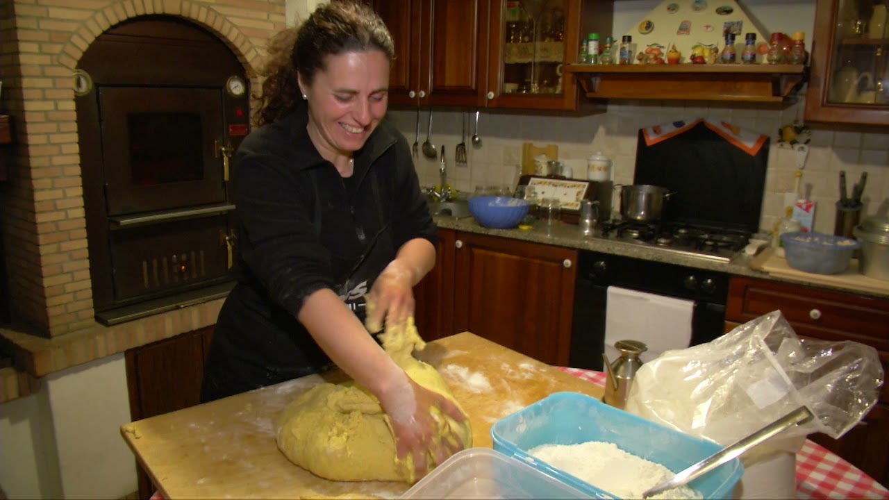 Le pizze pasquali - Meggiano di Vallo di Nera Settimana Santa 2015