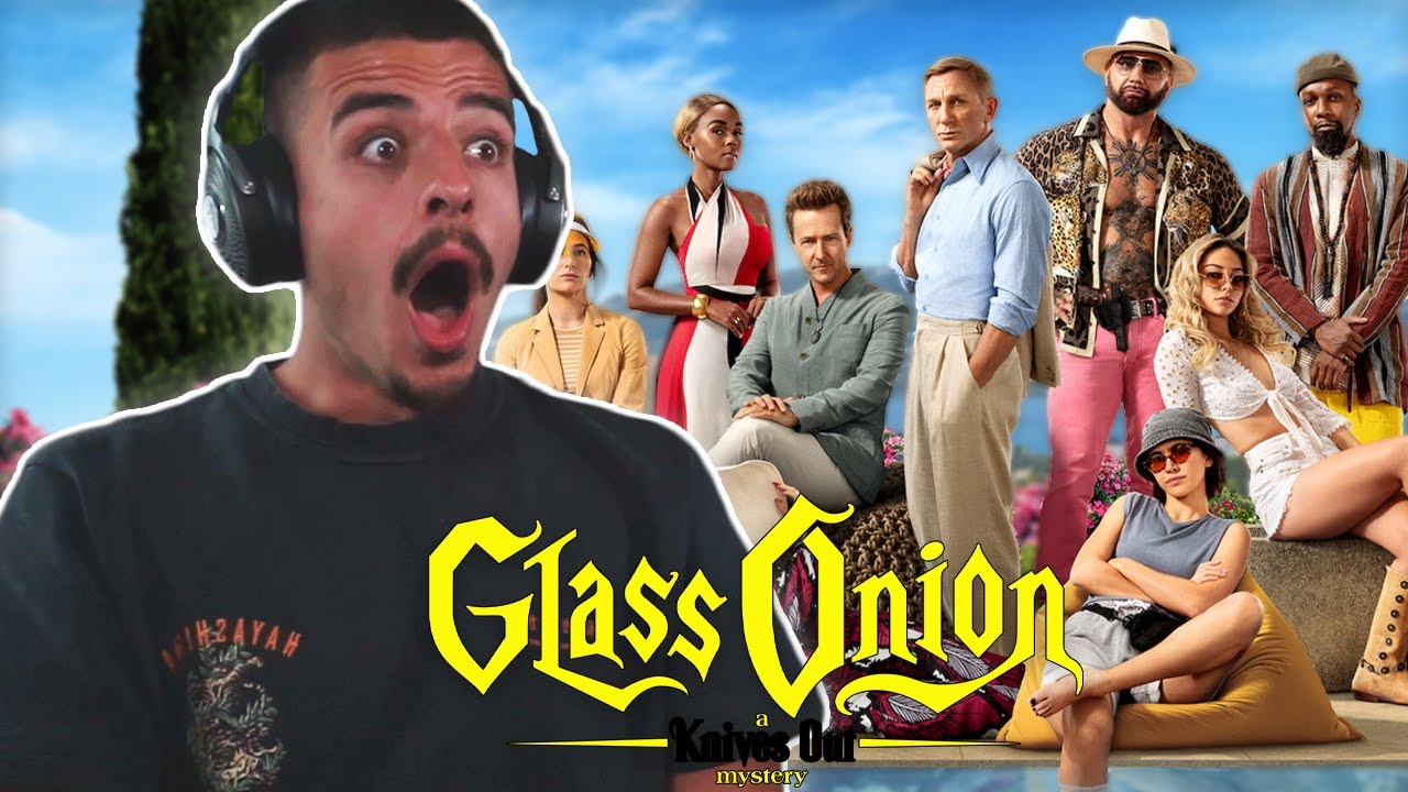 FIRST TIME WATCHING *Glass Onion: A Knives Out Mystery*