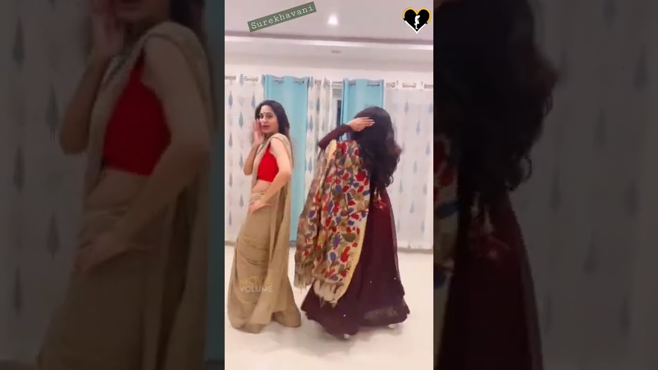 #SurekhaVani , Supritha Dance for #badambadam Song #shorts