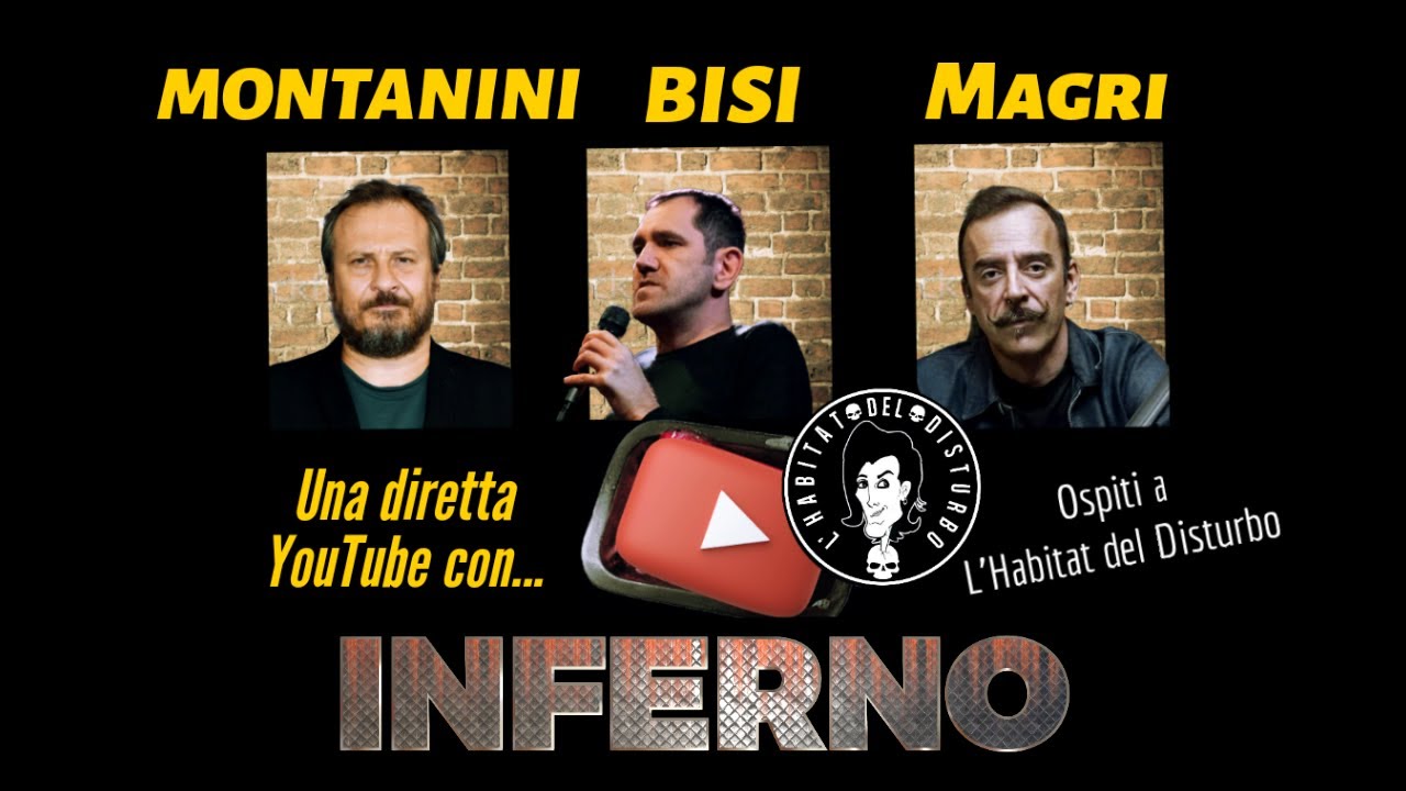INFERNO: Giorgio Montanini, Giorgio Magri e Ivano Bisi