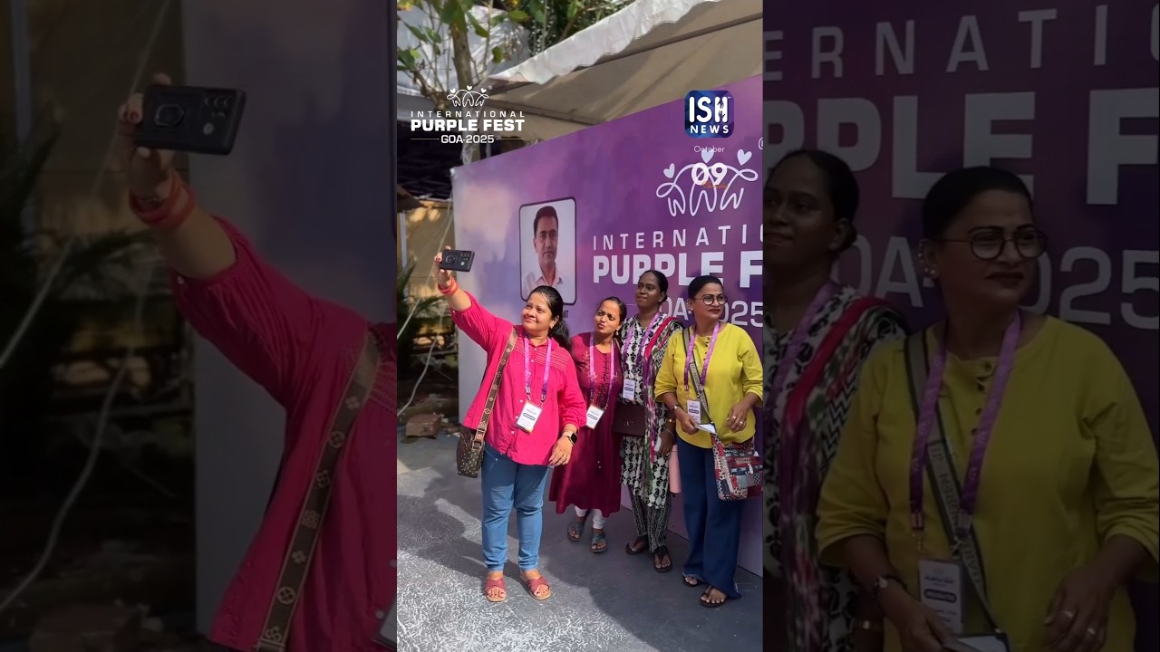 Sign Hunt at Purple Fest Goa 2025 💜 | ISH News