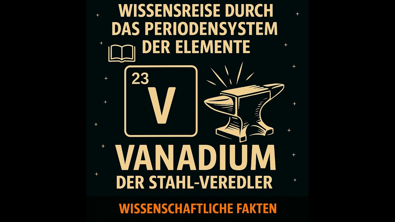 23. Vanadium (V) - Der Stahl-Veredler