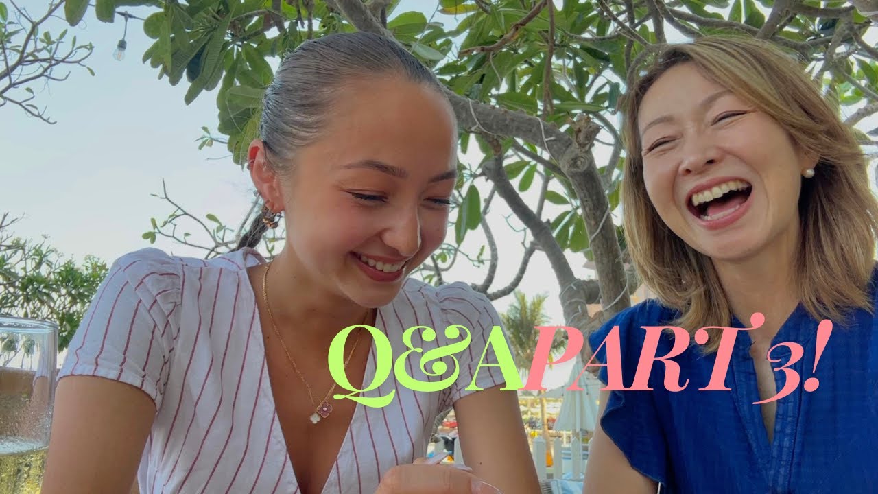 [Q&A] 親子で答えていく！ケイナと倉沢淳美 PART 3｜ドバイのおすすめ場所・レストラン・ポジティブな秘訣！