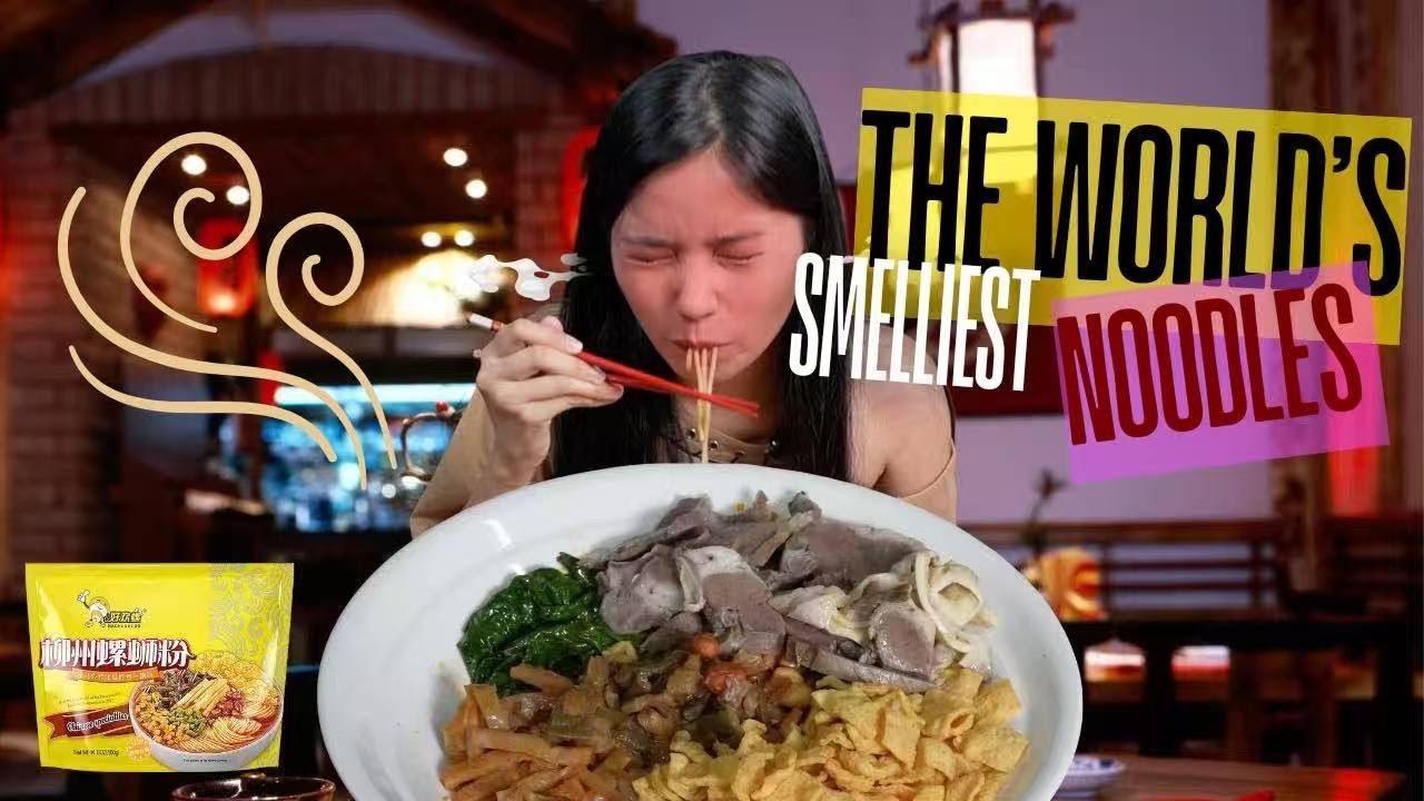 I tried the SNAIL NOODLES