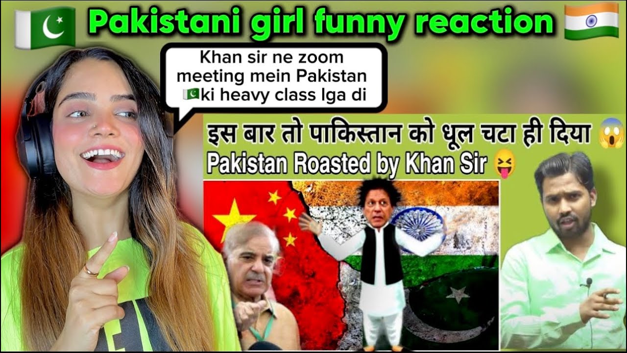 khan sir On Pakistan | pakistani girl reaction