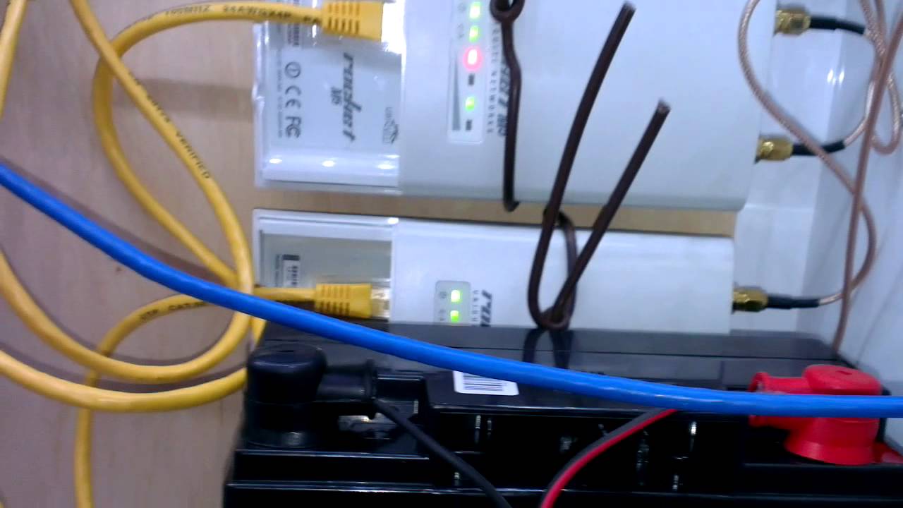 Baza 5GHz oparta o MikroTik i Ubiquiti