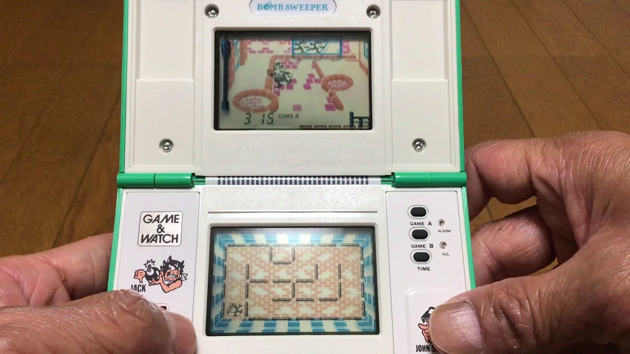 ゲーム＆ウオッチ５２　ボムスイーパー　１９８７年