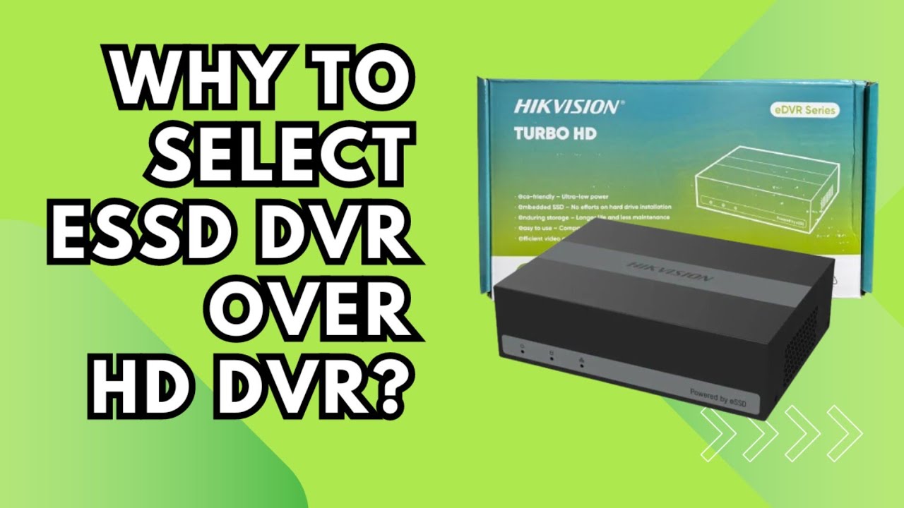 HIKVISION eSSD DVR E-04HGHI-B  2024 Features | NO HARDDISK NEEDED | Why eSSD DVR is Newgen  DVR 2024
