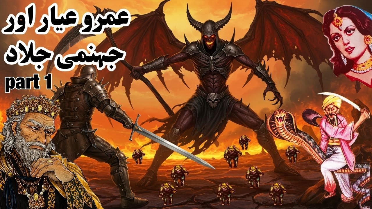 Umro Ayyar Aur Jahanmi Jalaad  (  Part 1 ) | Umro Ayar Ki Kahaniyan | Moral Kahani Land