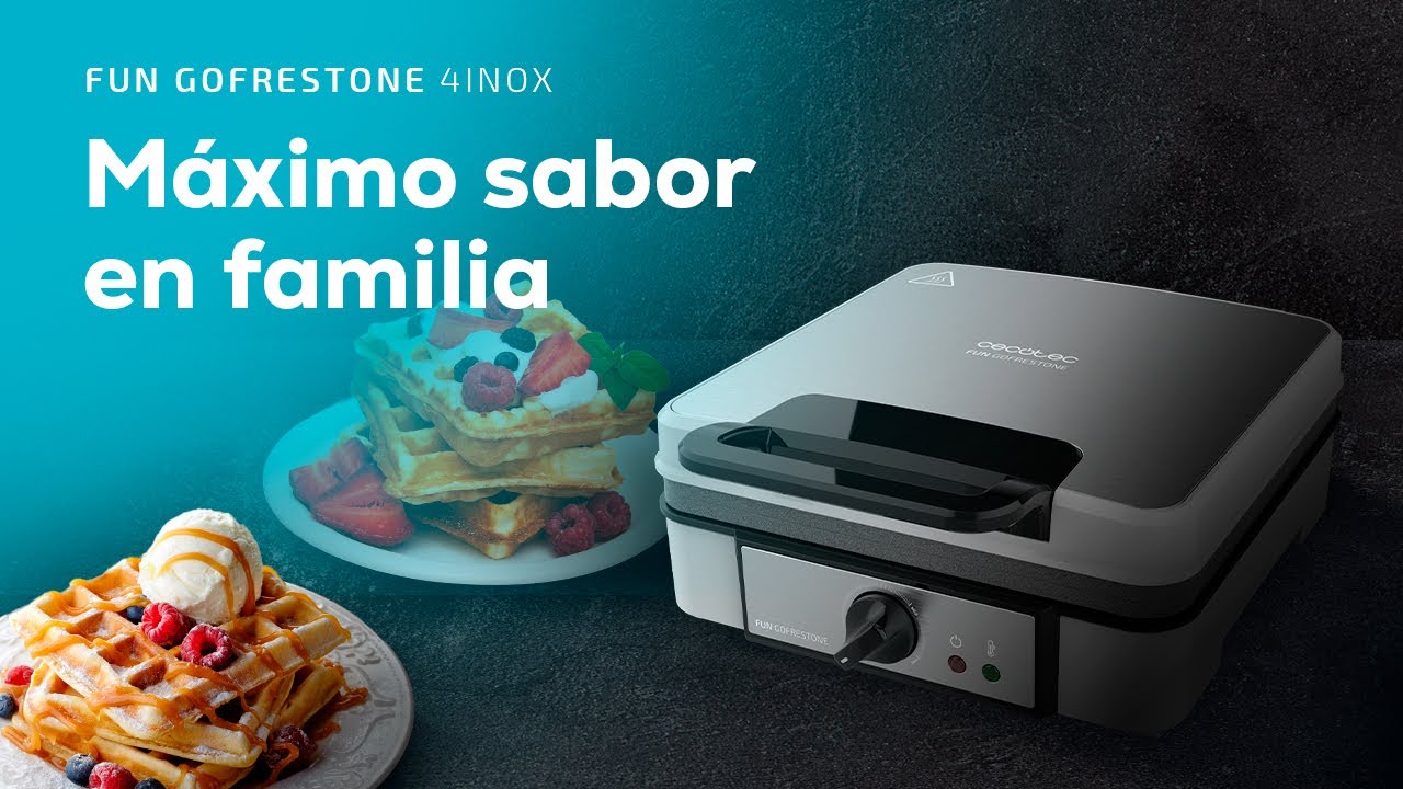 Gofrera Fun Gofrestone 4Inox