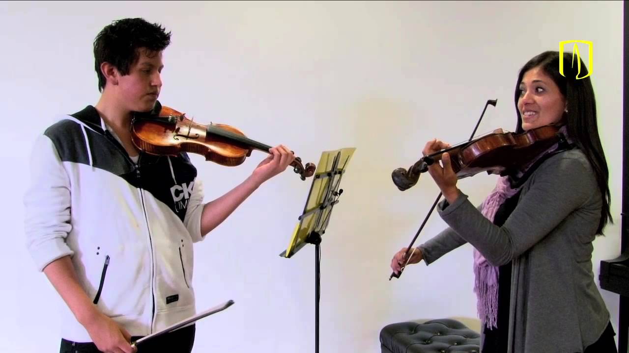Uniandes - Clase de violín - Departamento de Música