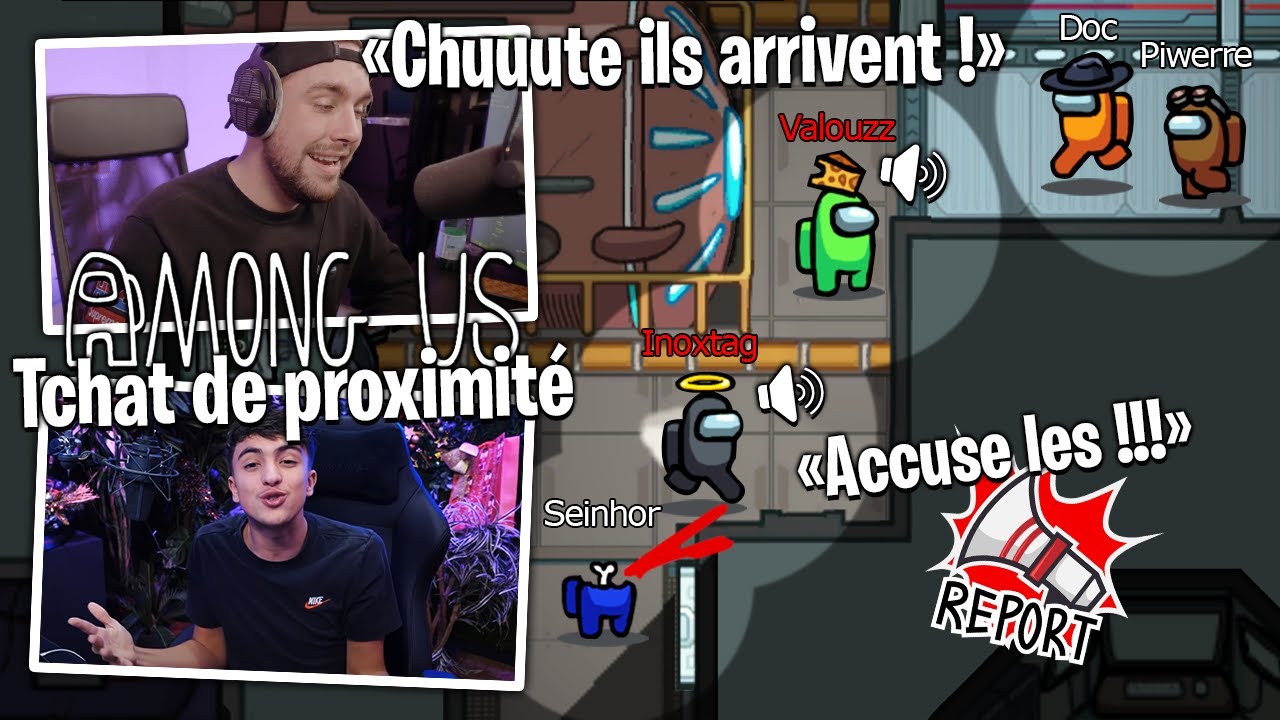 On troll tout le monde avec Inox grâce au Tchat de Proximité sur Among Us !