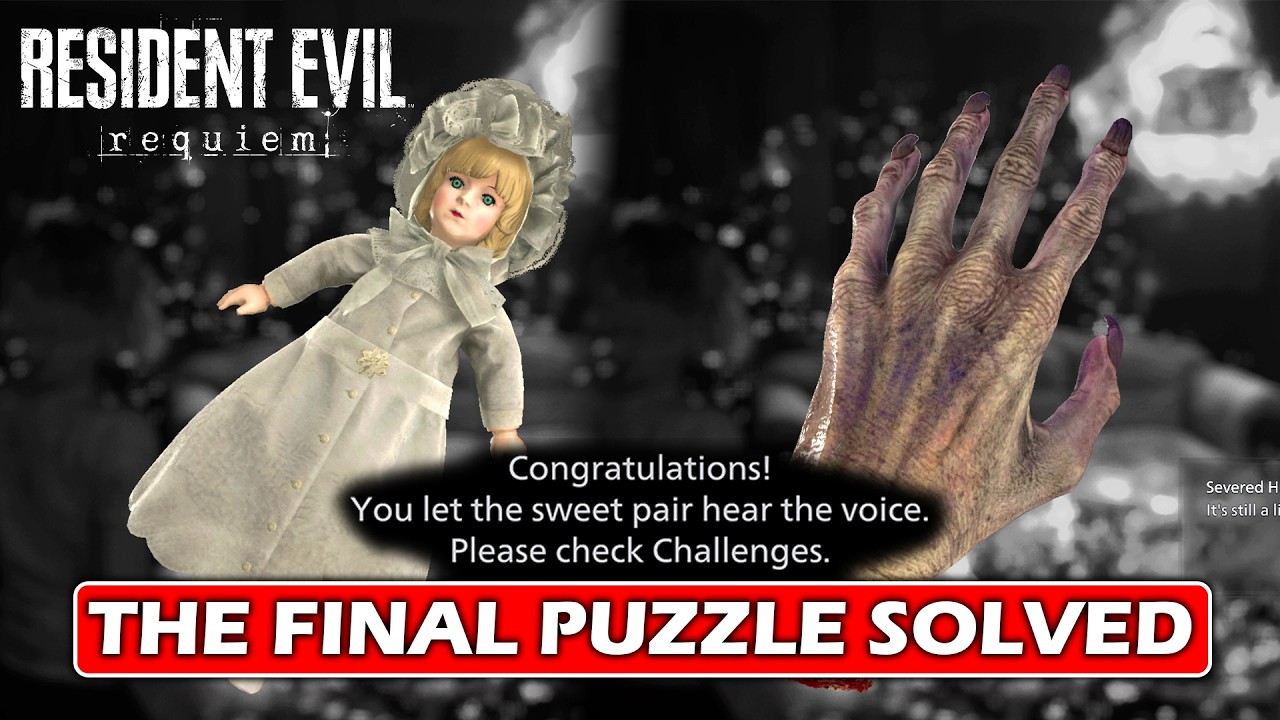 RESIDENT EVIL 9 REQUIEM - The Final Puzzle SOLVED - Marie's Doll Location & How to Get It (4K 60FPS)