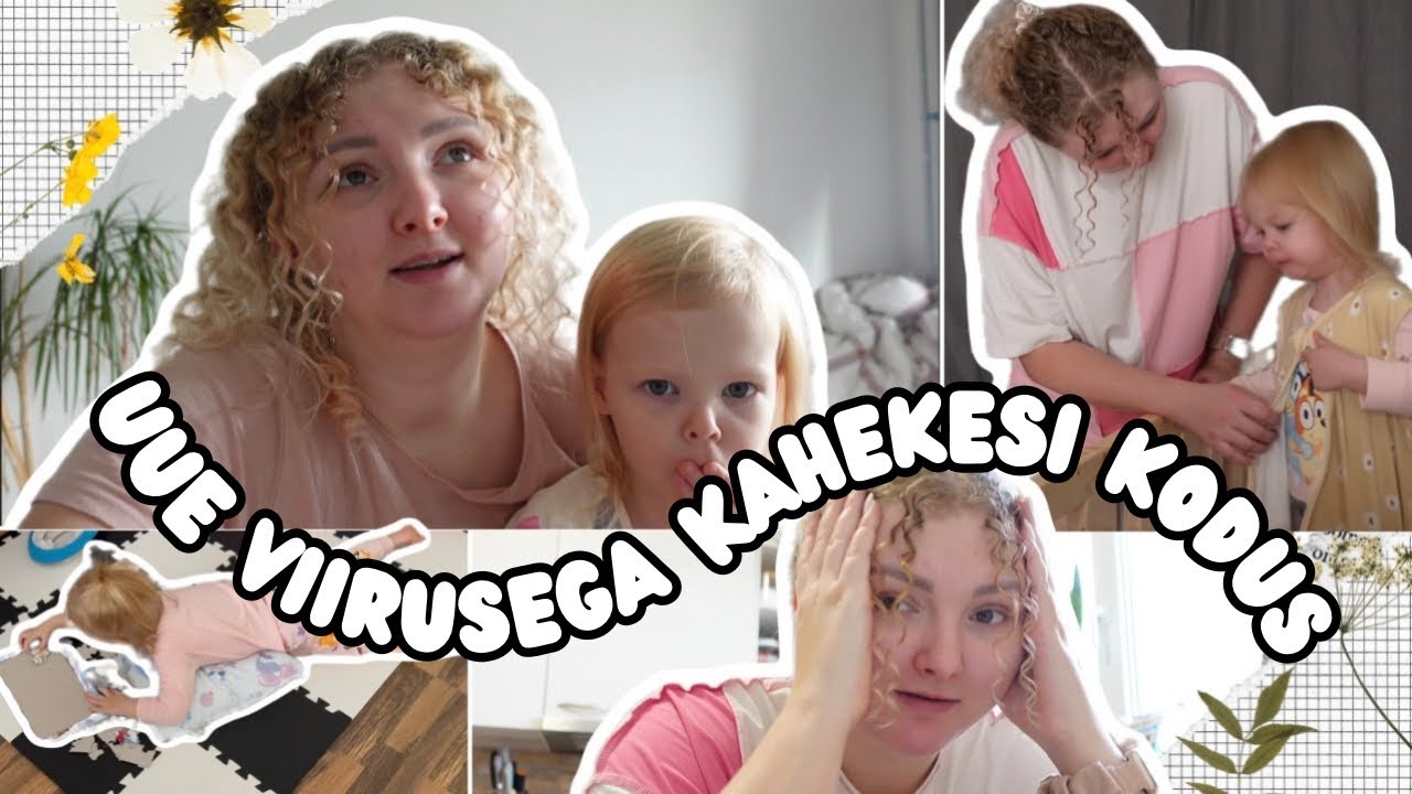 JÄLLE uus VIIRUS?! | jagan retsepti; koristame; haigusepäevikud; mu patarei vajas laadimist