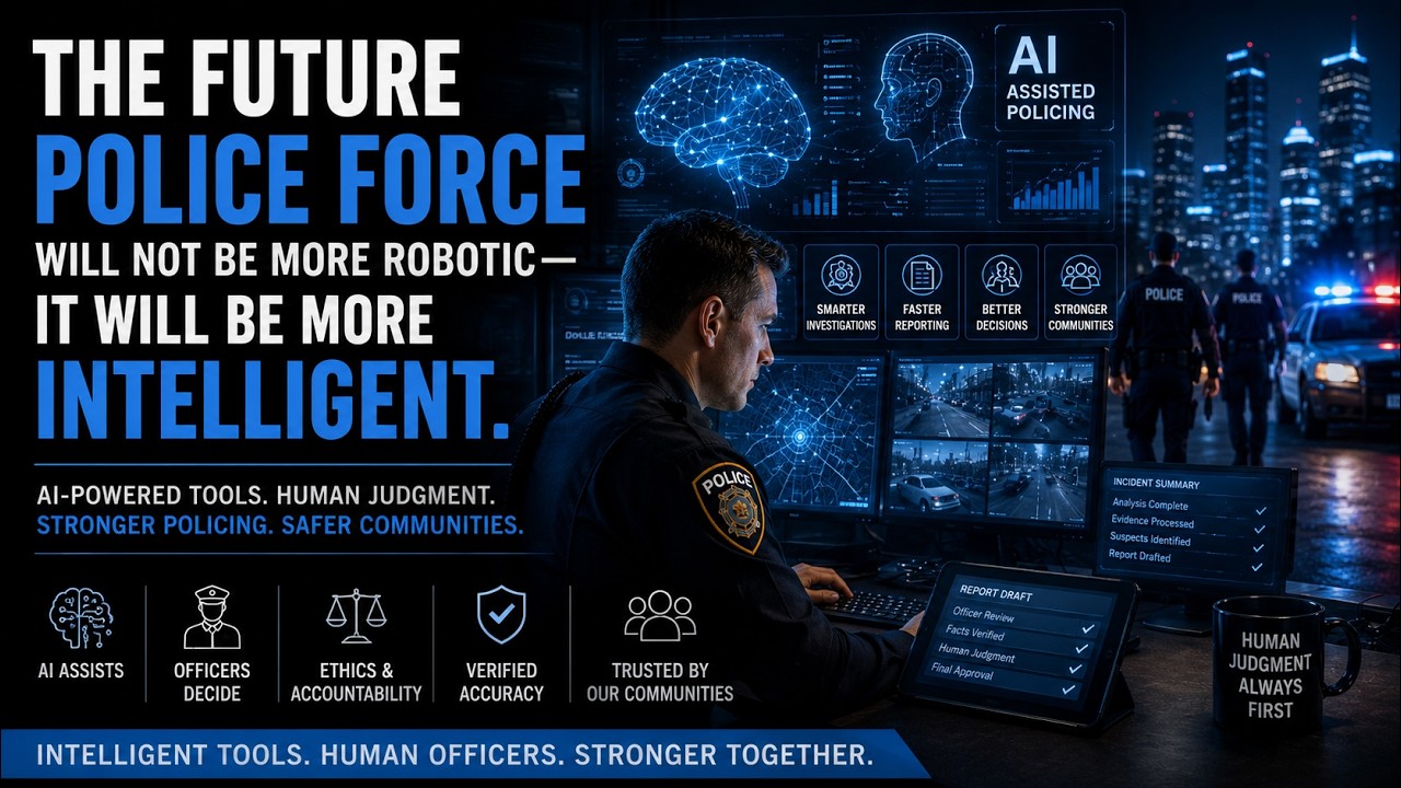 The Future Police Force Will Not Be More Robotic, It Will Be More Intelligent