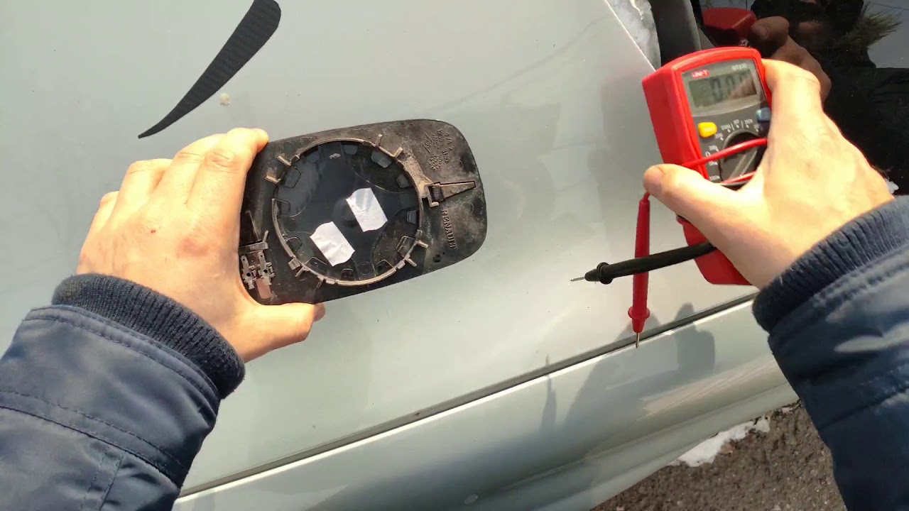 Verificare incalzire oglinzi megane 2