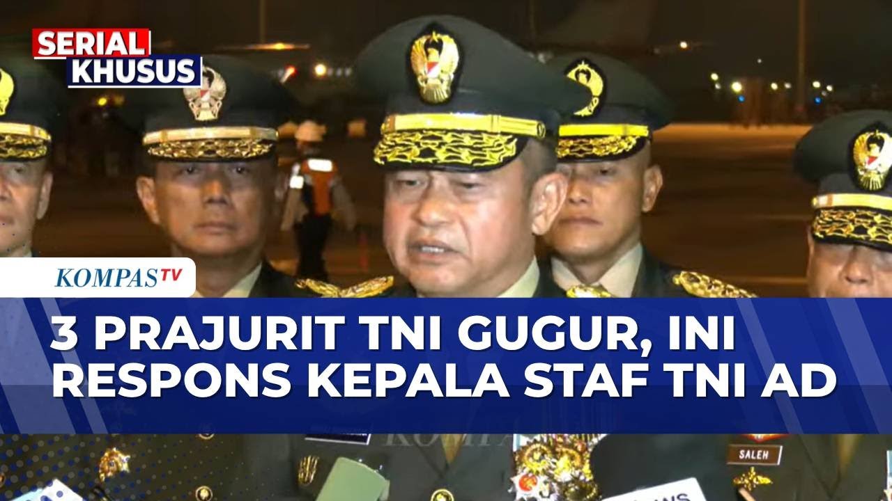 [FULL]Kepala Staf TNI AD Sebut 3 Prajurit TNI Gugur di Lebanon Merupakan Putra Terbaik dan Terpilih