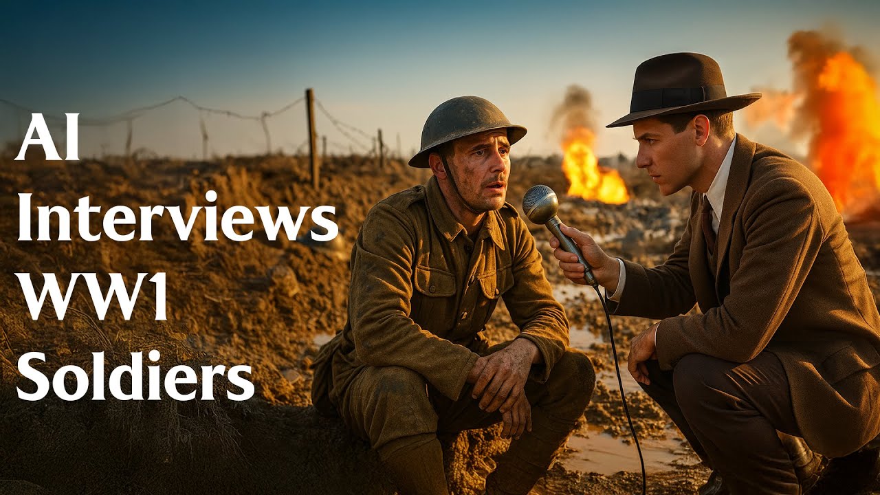 AI Asks WW1 Soldiers: What Was Life Like in the Trenches?