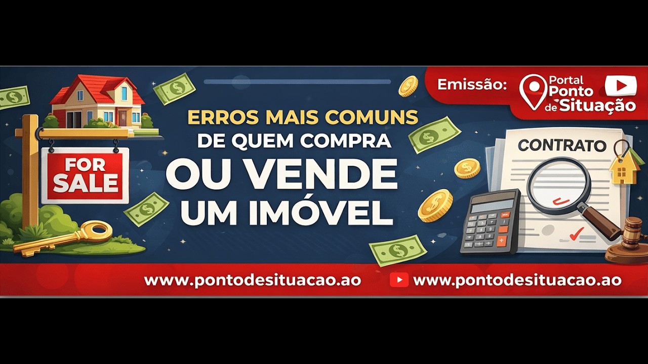 ERROS MAIS COMUNS DE QUEM COMPRA OU VENDE UM IMÓVEL!