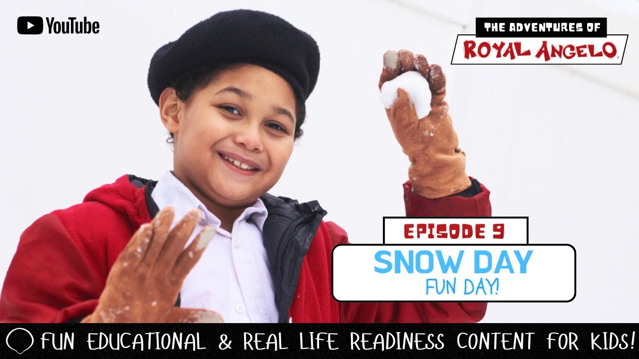 The Adventures Of Royal Angelo | Episode 9: Snow Day! Fun Day! 