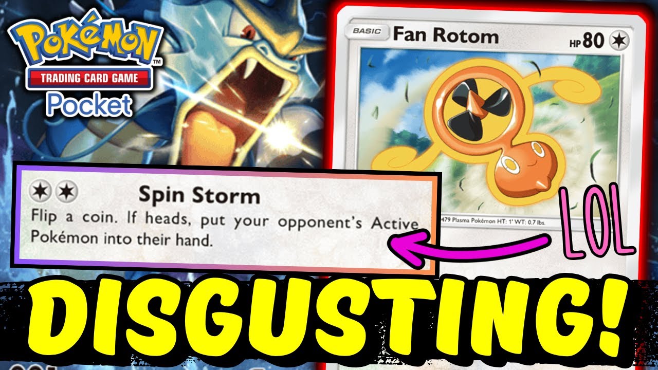 THIS FAN ROTOM DECK IS HILARIOUSLY DISGUSTING! | Pokemon TCG Pocket