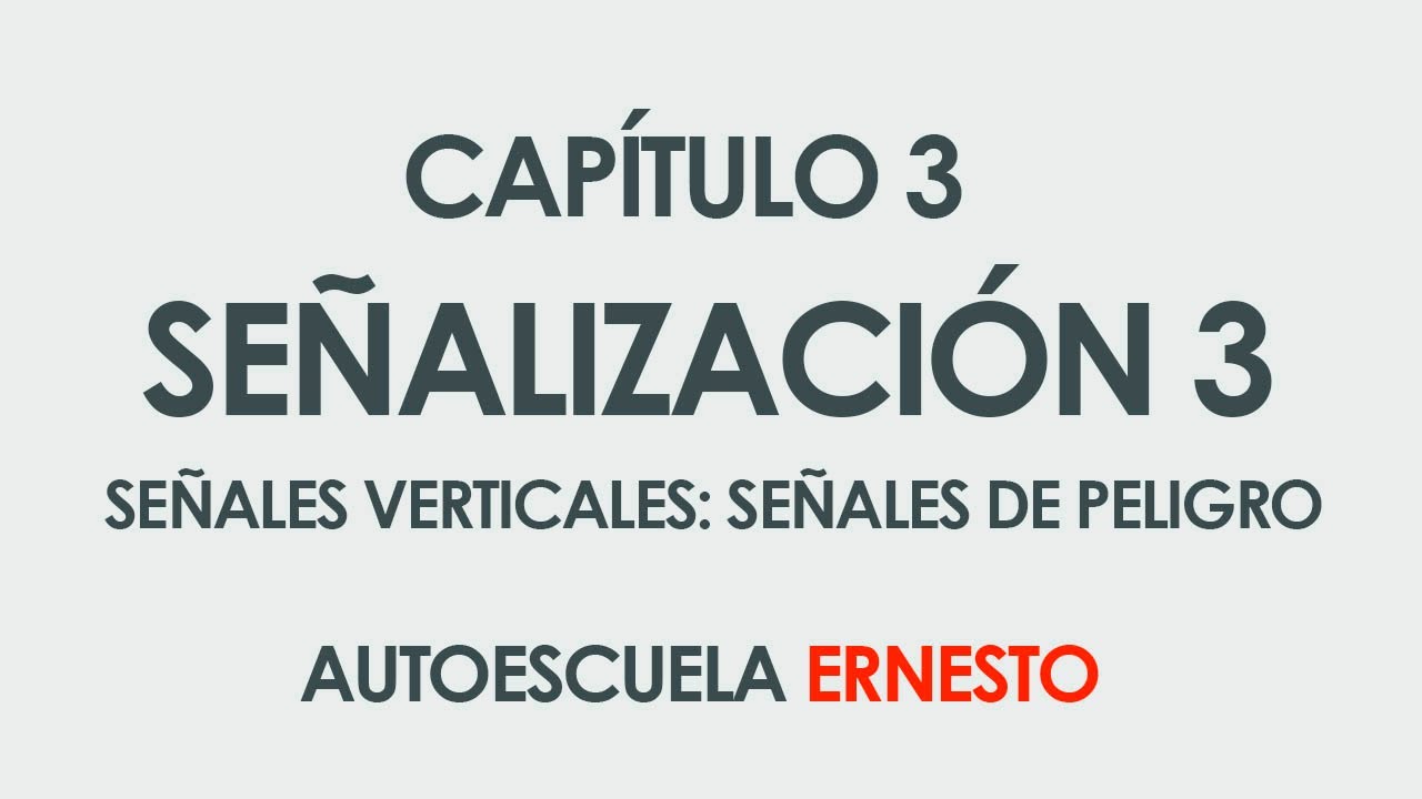 CAPITULO 3 SEÑALIZACIÓN 3