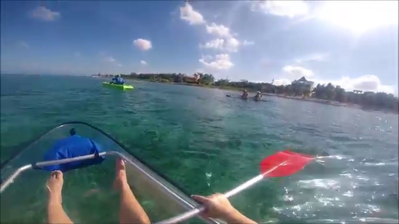 Clear Kayak and Beach Snorkel in Cozumel