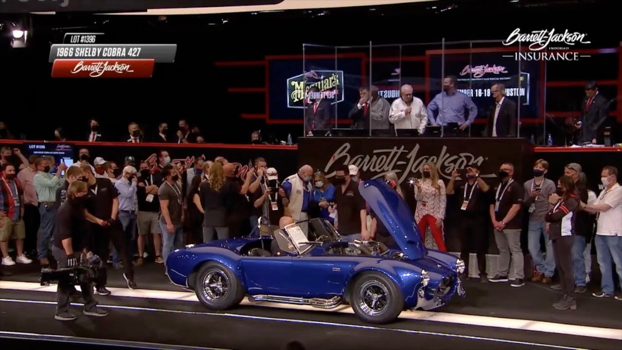 Shelby Cobra Super Snake CSX3015 auctioned on march 2021