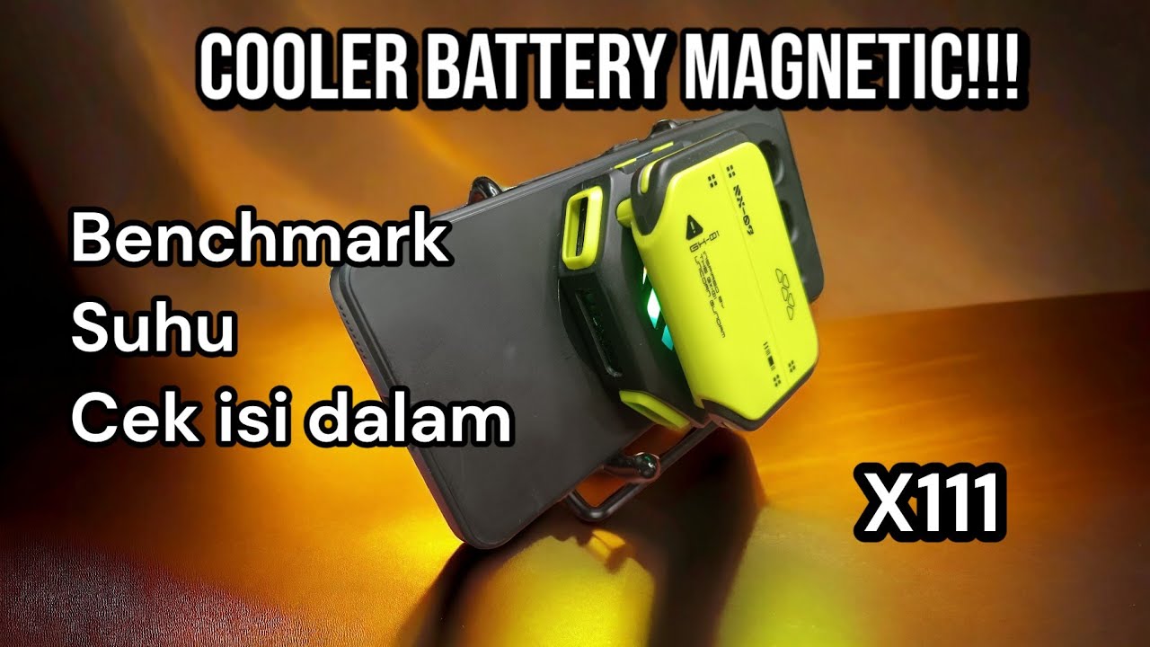 COOLER YANG KALIAN TUNGGU! REVIEW LENGKAP COOLER HP BATTERY X111 - TAPI KOK ISINYA GINI?