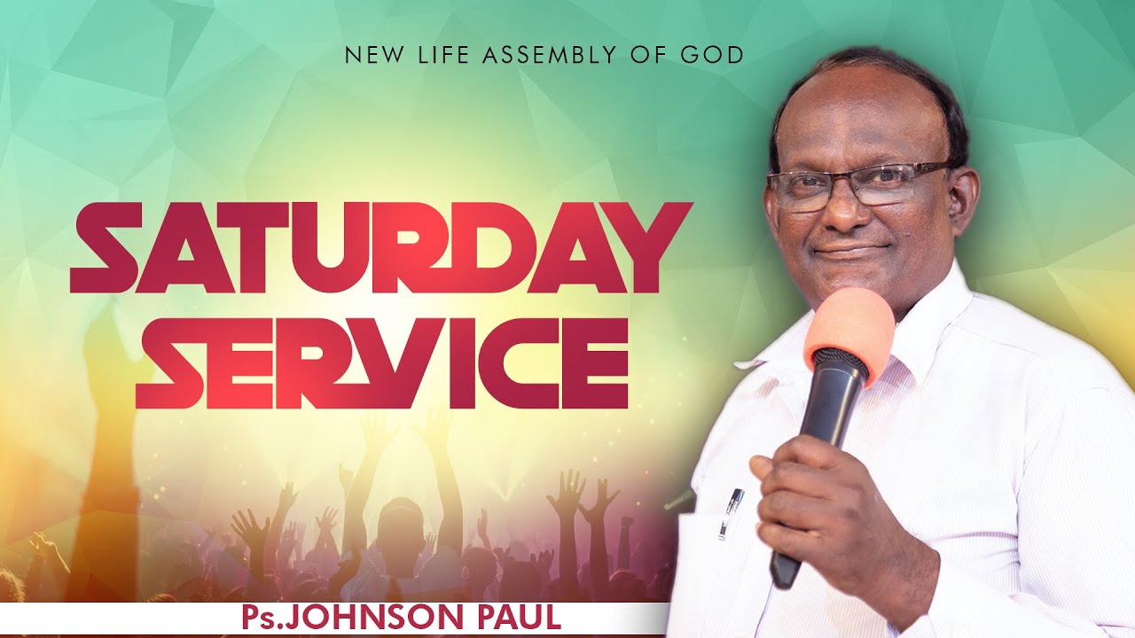 Saturday Service | 08 NOV 2025 | 11:00 AM | Pr. Johnson Paul