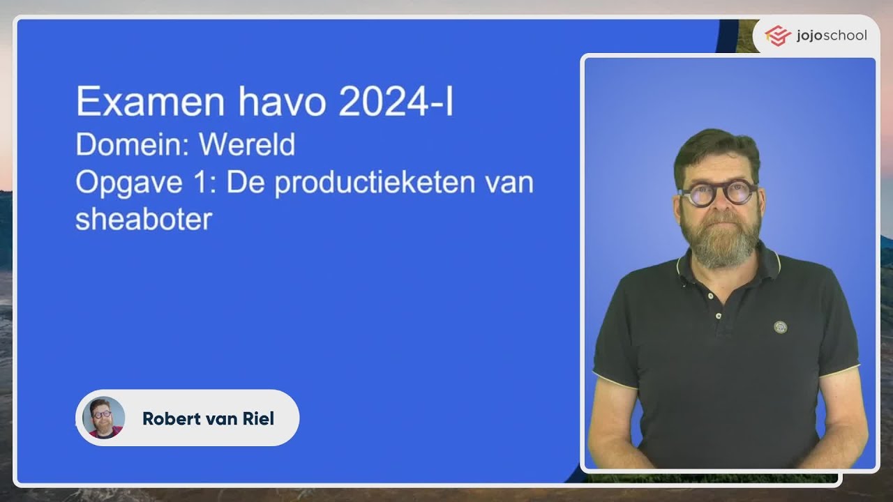 Aardrijkskunde examen - 2024-I Havo Opgave 1 - Aardrijkskunde - HAVO