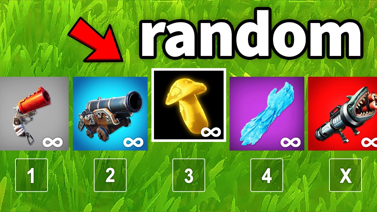 Fortnite НО У ВСЕХ ЕСТЬ СЛУЧАЙНЫЕ ПРЕДМЕТЫ!