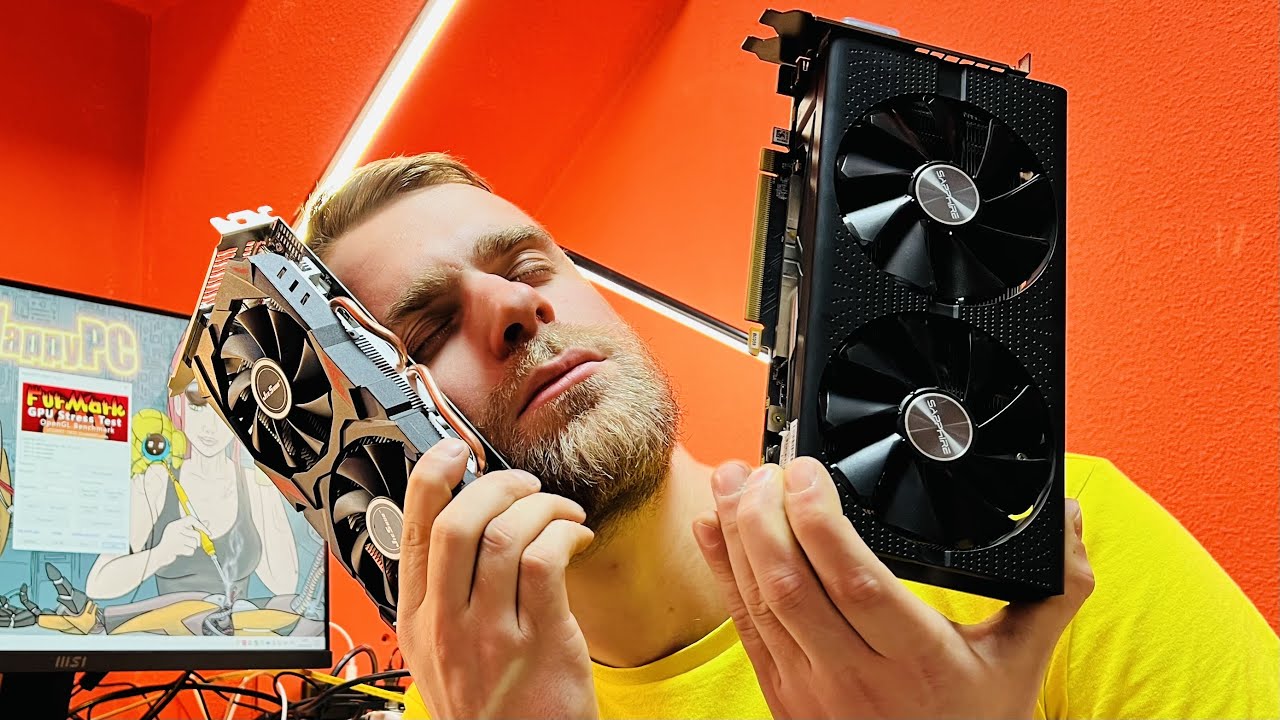 Битва RX580 8GB! Китайская JieShuo vs Sapphire Plus 🔥🤯 Кто победит?!