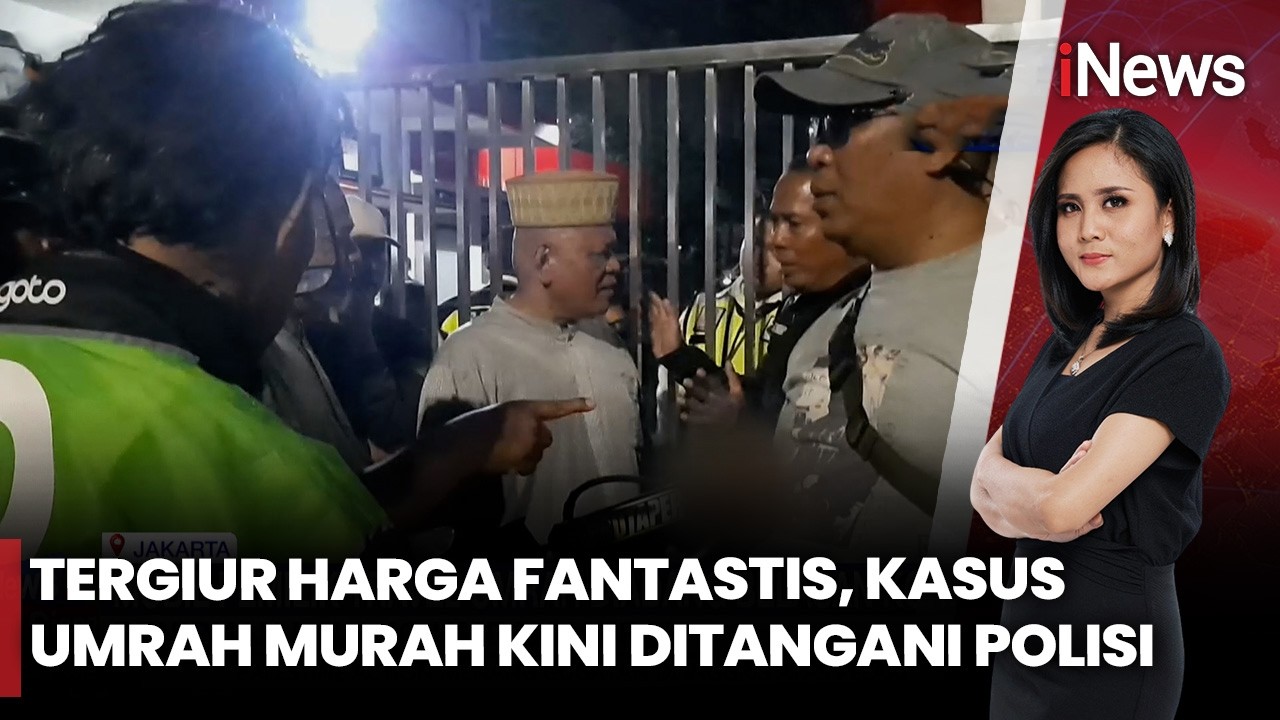 Iming-Iming Umrah Murah Berujung Jerat Hukum, Bos Travel Dibawa ke Polsek Senen | iNews Siang 14/2