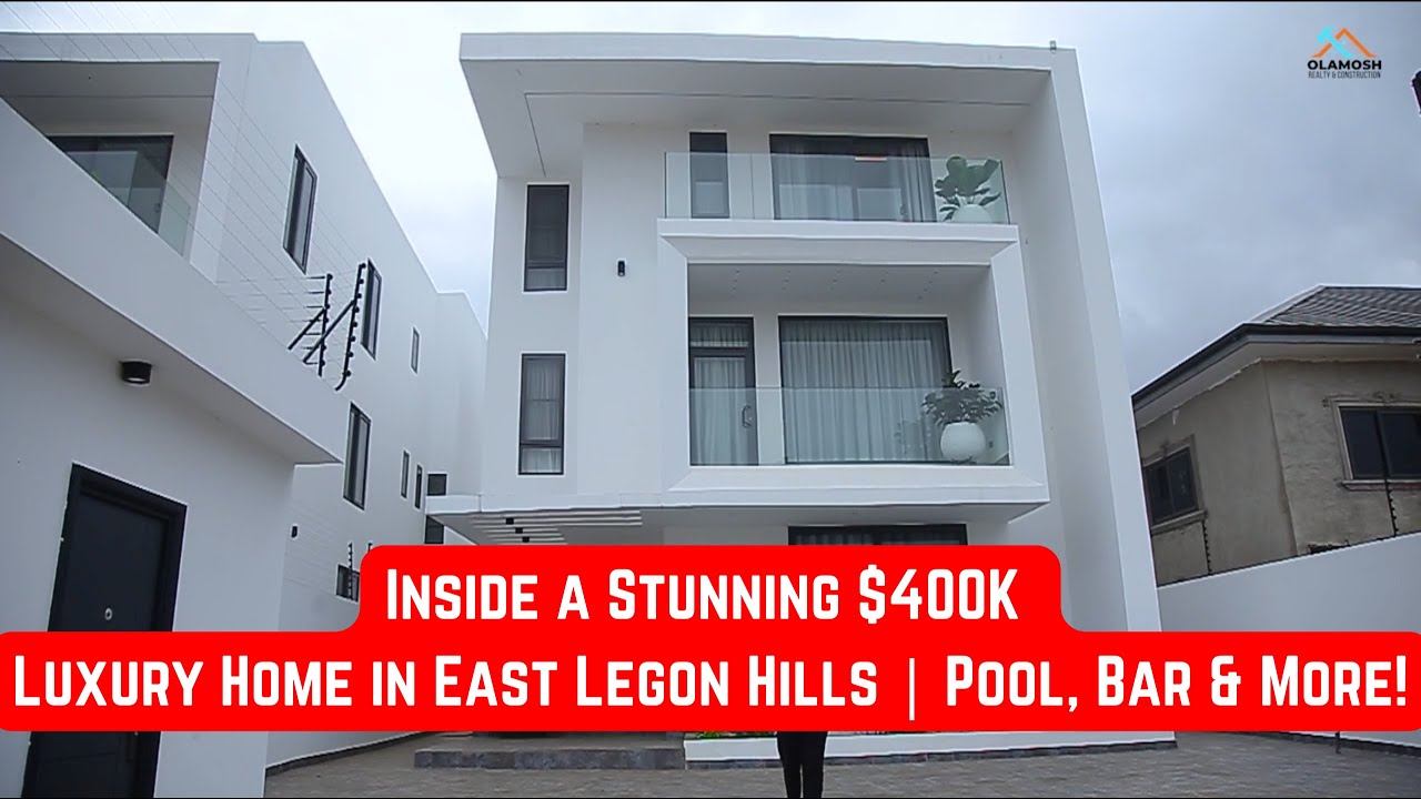 Inside a Stunning $400K Luxury Home in East Legon Hills | Pool, Bar & More! | House Tour 93