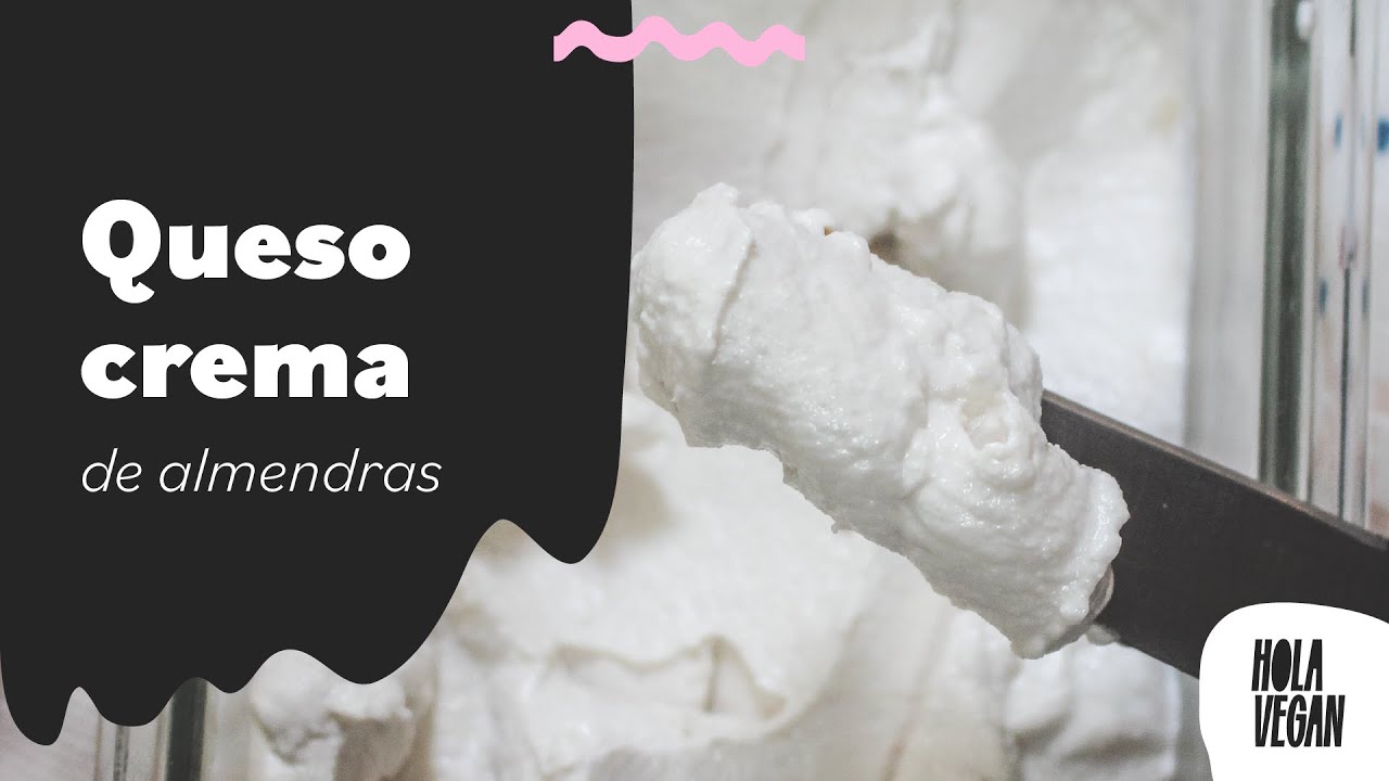 Queso crema de almendras - La receta más rica que probarás jamás