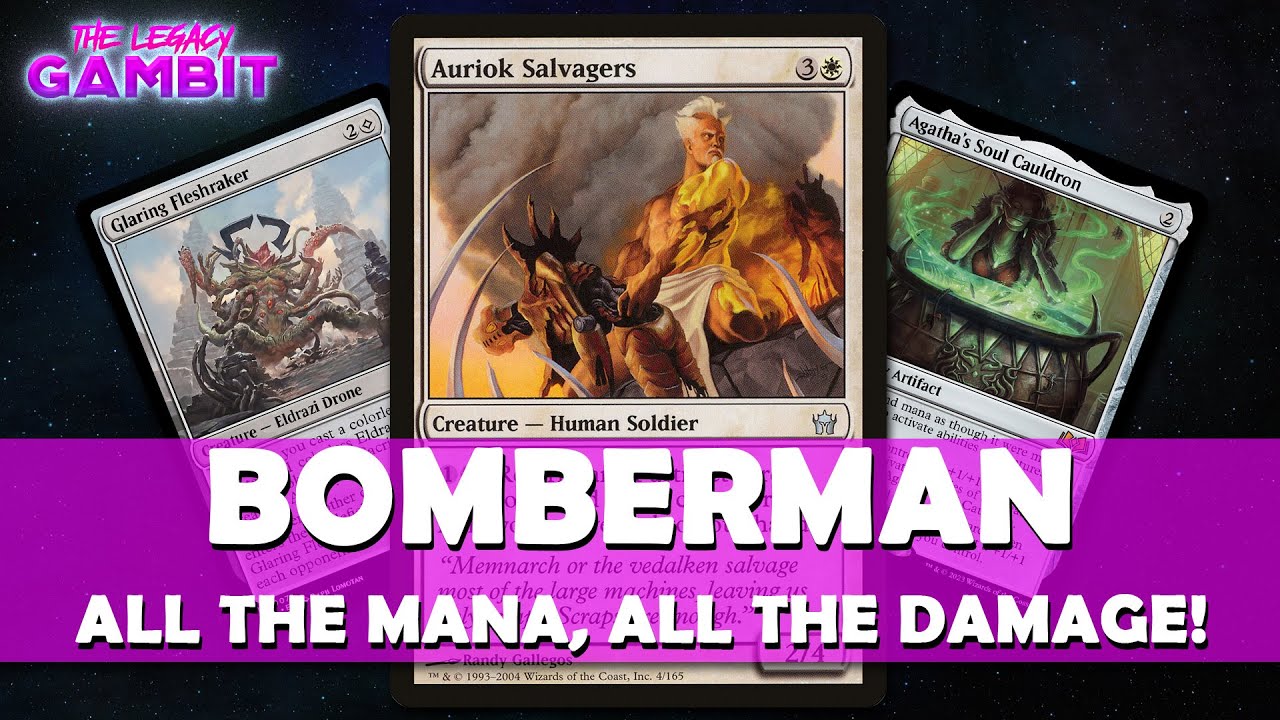 Can MH3 revive Bomberman? | Auriok Salvagers, Glaring Fleshraker Combo MTG | Fresh Faces of Legacy