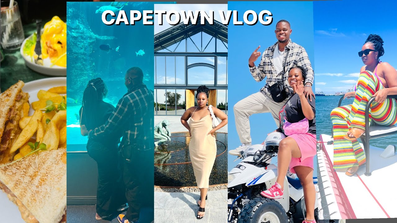 CAPE TOWN VLOG| Atlantis dunes, Boat cruise, Wine tasting, strawberry picking, Aquarium, The beach